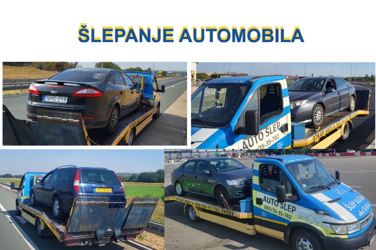 Šlepanje Automobila